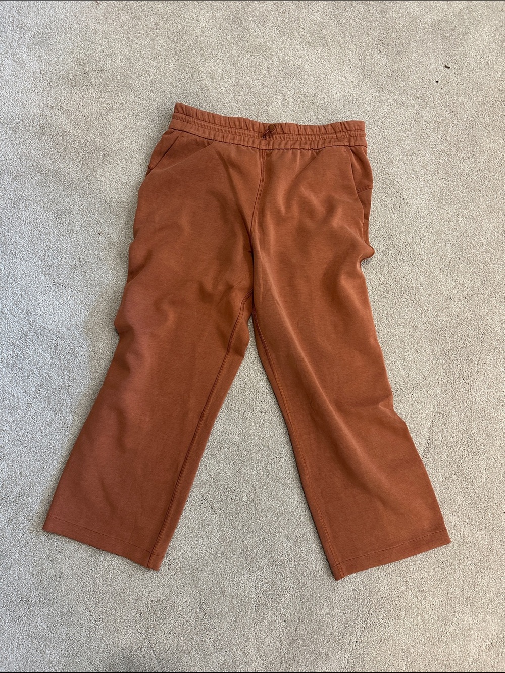 Lululemon Softstreme High-Rise Wide Leg Cropped Pant